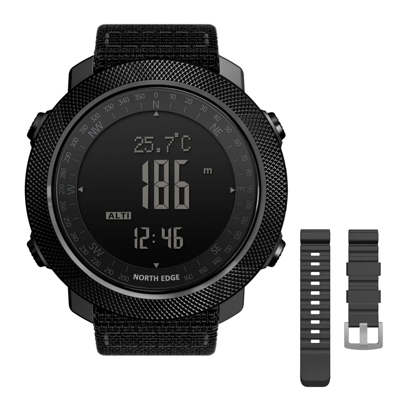 Men's Digital Watch – Nylon Strap Set - Image 16