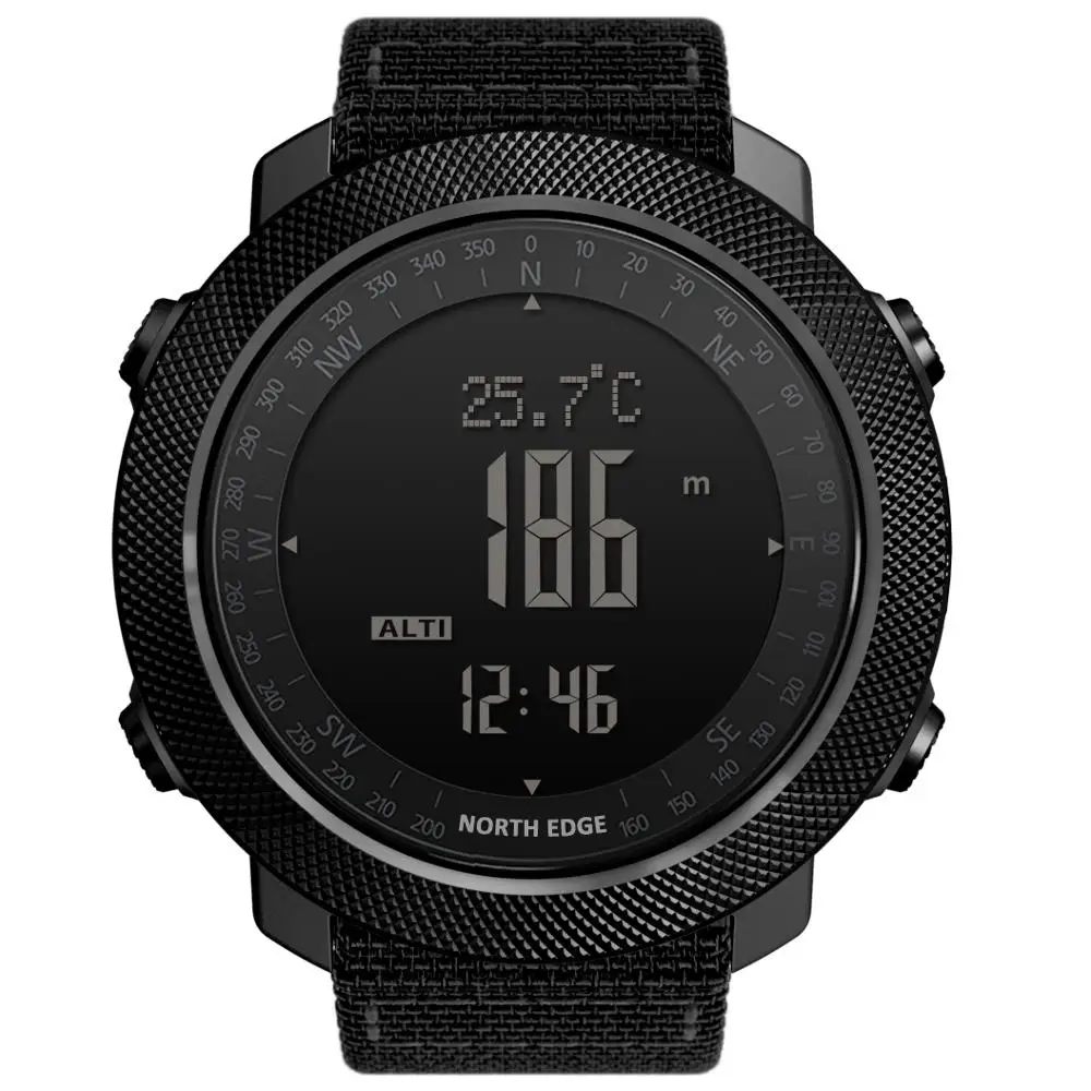 Men's Digital Watch – Nylon Strap Set - Image 9