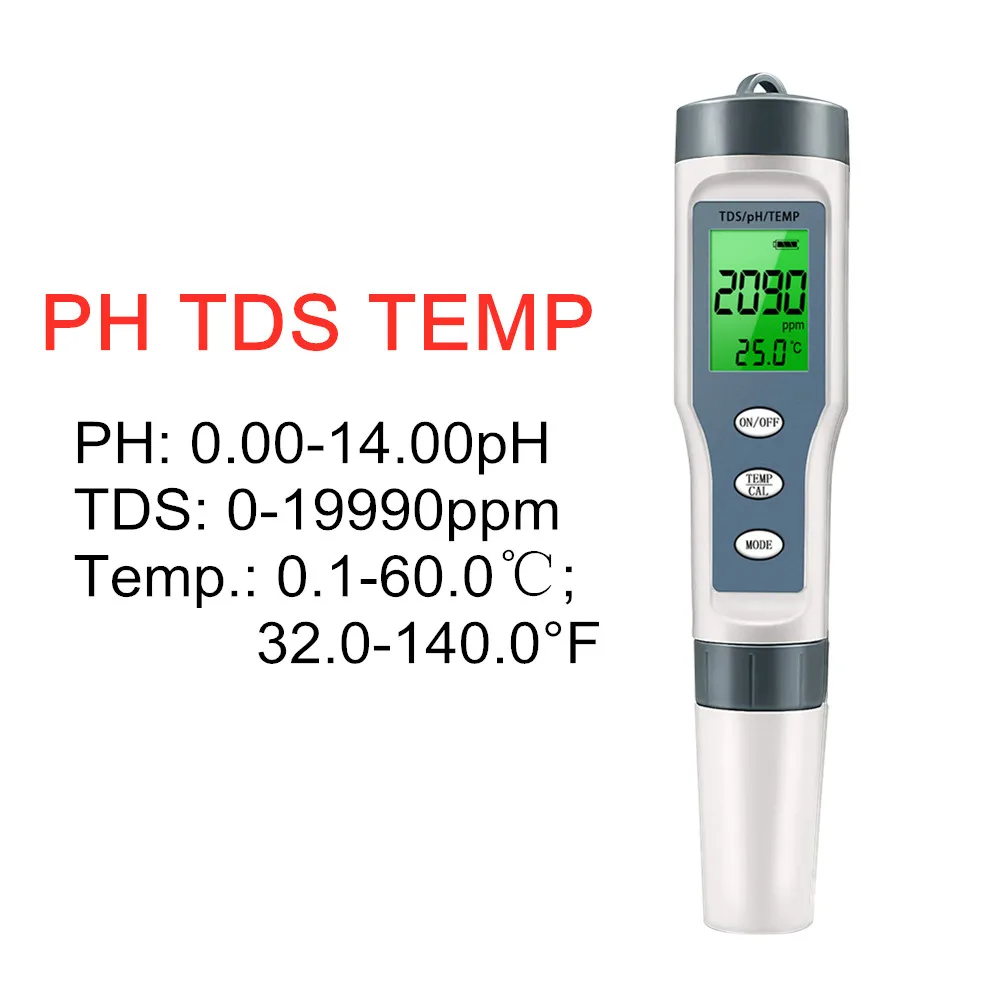 Multifunction Water Quality Tester (pH/TDS/EC) - Image 12