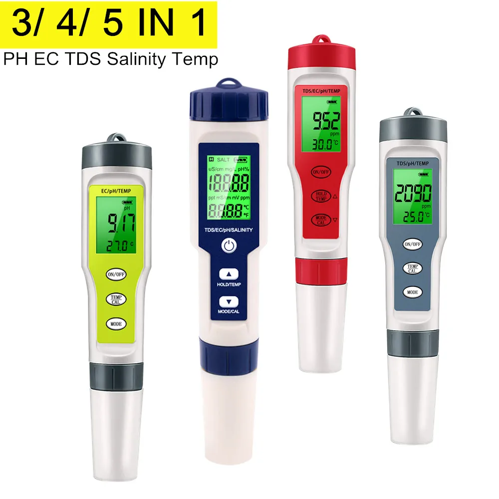 Multifunction Water Quality Tester (pH/TDS/EC)