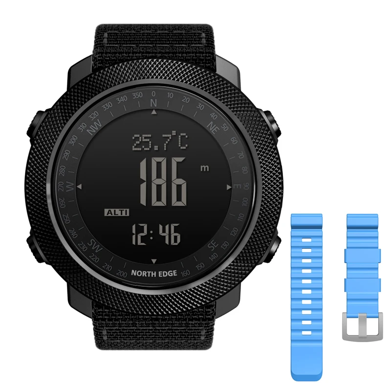 Men's Digital Watch – Nylon Strap Set - Image 18