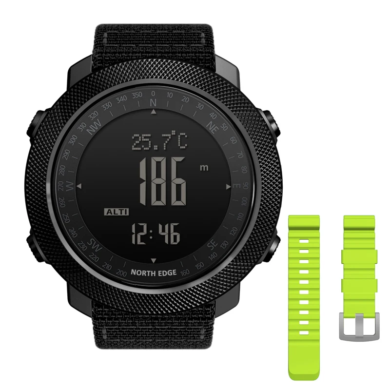 Men's Digital Watch – Nylon Strap Set - Image 14