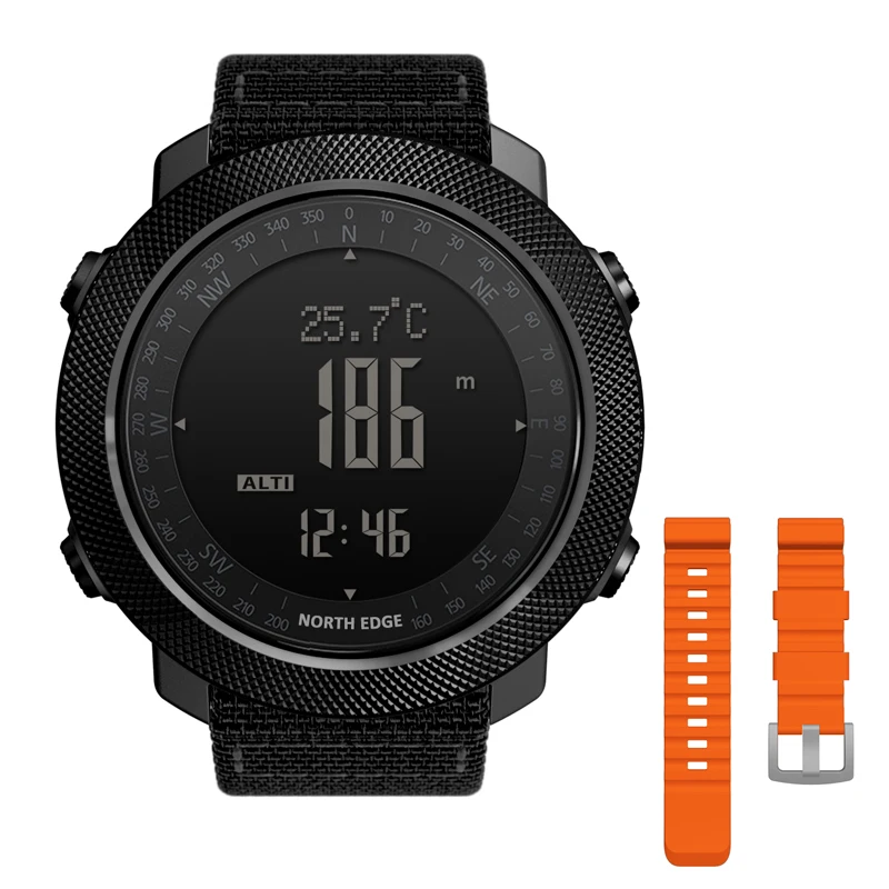 Men's Digital Watch – Nylon Strap Set - Image 10