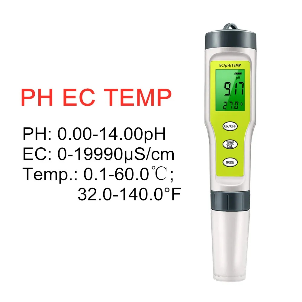 Multifunction Water Quality Tester (pH/TDS/EC) - Image 9