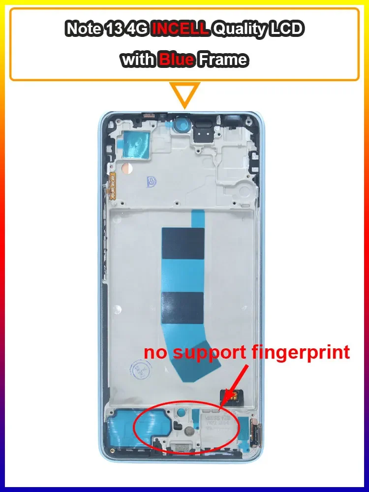 AMOLED Display Assembly – for Redmi Note 13 4G - Image 7