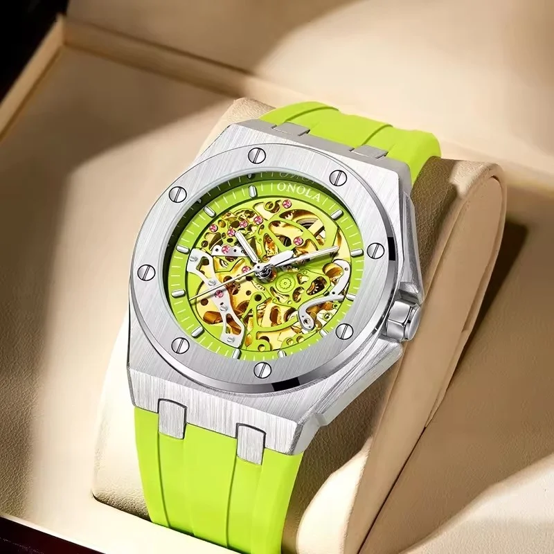 Onola 3834 Top Brand Fashion Men S Automatic Mechanical - Image 2