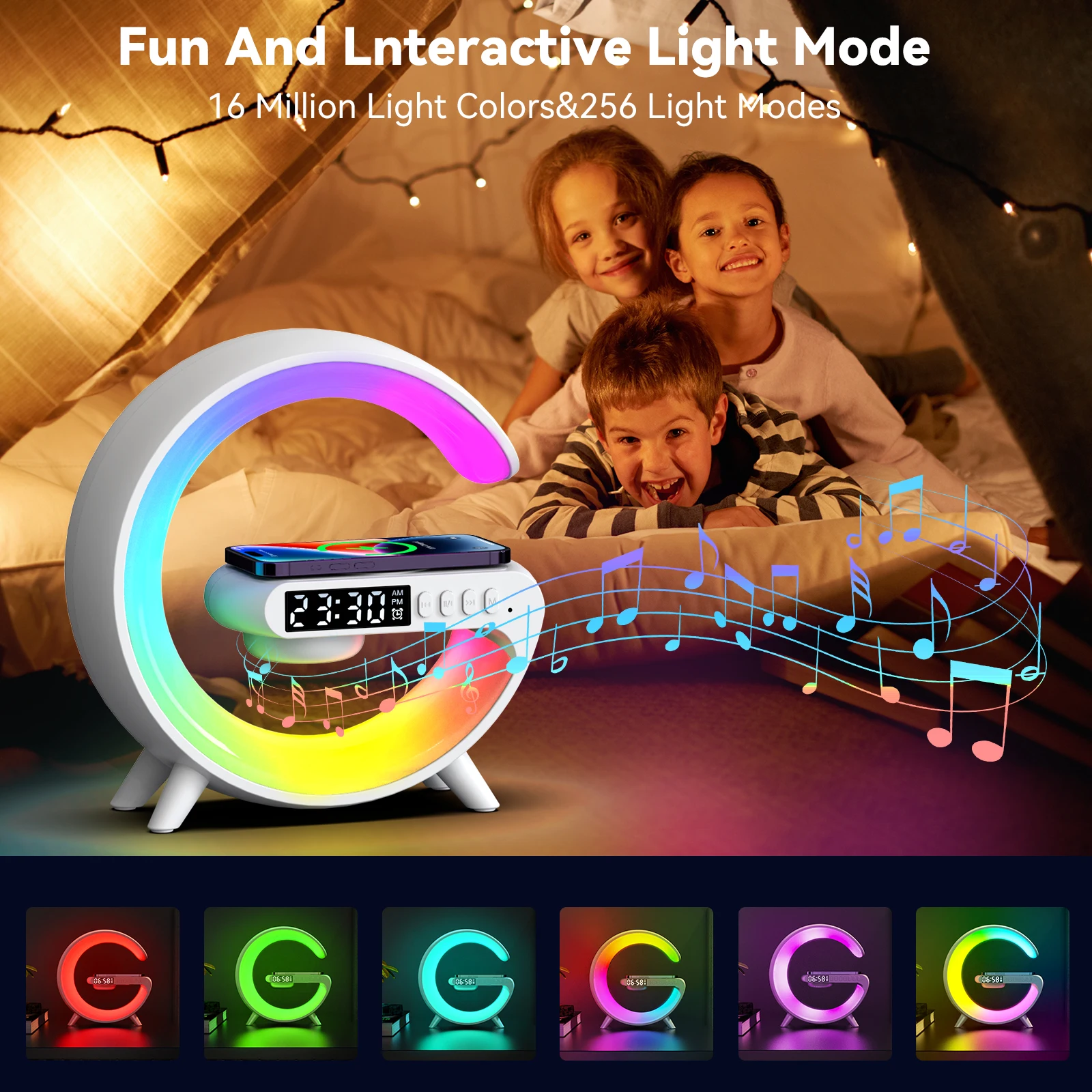 Smart RGB Wake-Up Night Light - Image 2