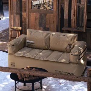 Inflatable Sofa with Built-In Air Pump
