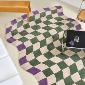 Modern Bedside Area Rug