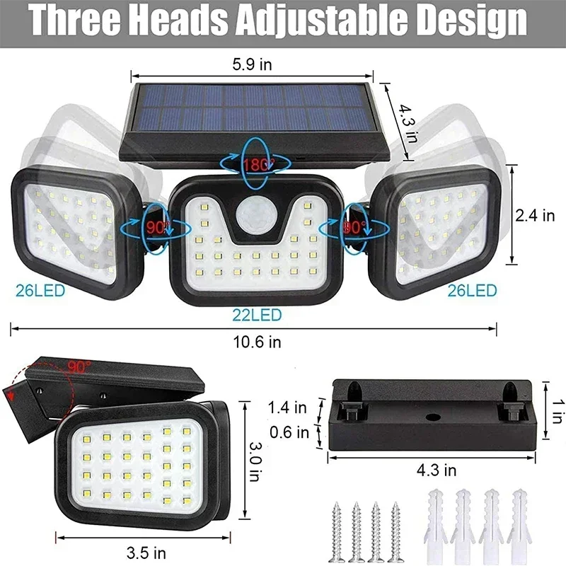 Solar Motion-Sensor Outdoor Light - Image 2