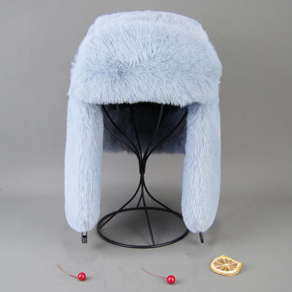 Winter Faux Fur Hat – Warm Ear Protection - Image 4