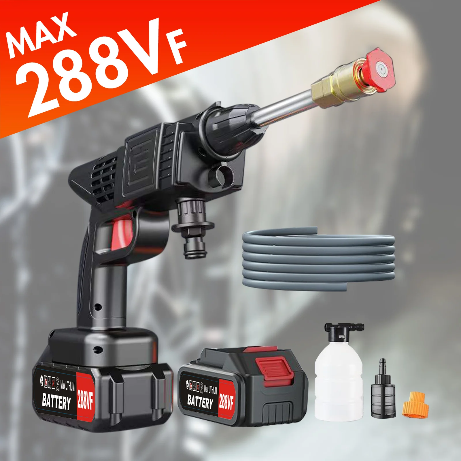 Portable Cordless High-Pressure Car Washer