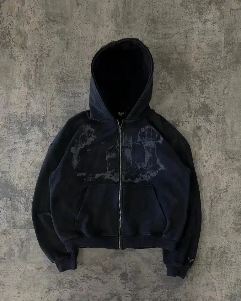 Men's Streetwear Graphic Hoodie - Image 5
