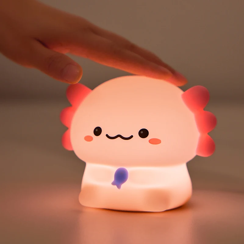 Axolotl Silicone Baby Night Light - Image 3