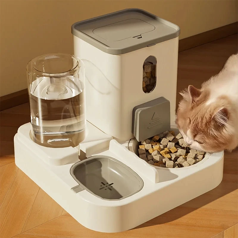 2-in-1 Cat Food & Water Dispenser - Image 3