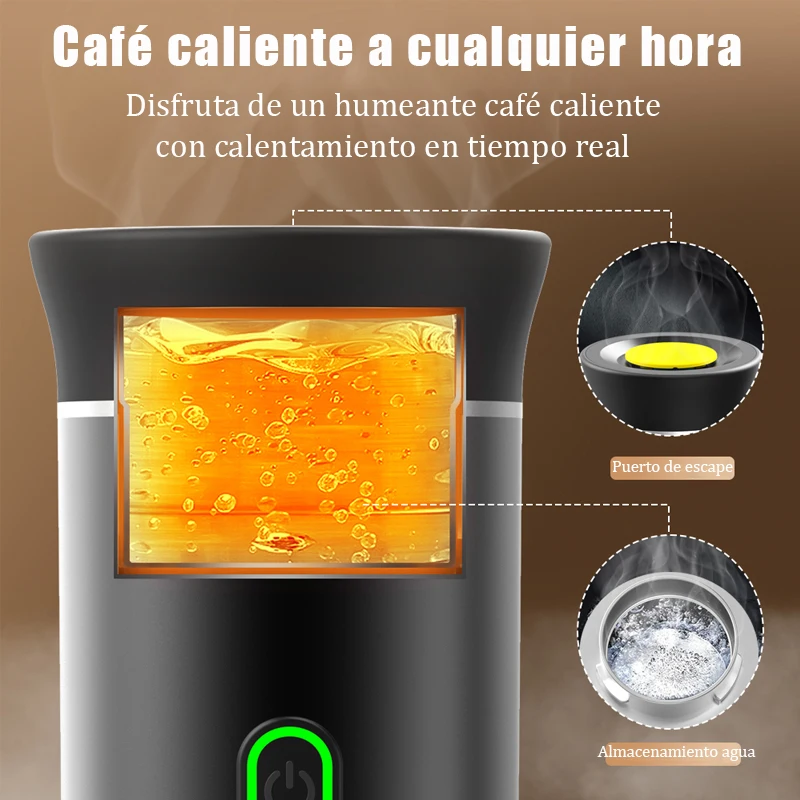 Microdata Portable Electric Capsule Coffee Maker 3 In 1 - Image 3