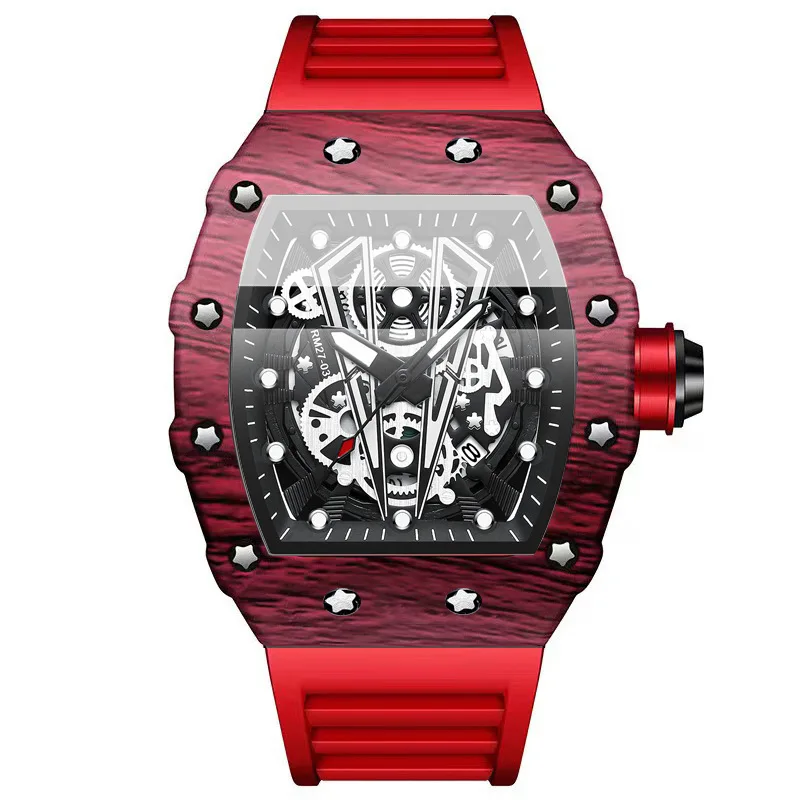 Men's Barrel-Case Watch - Image 10