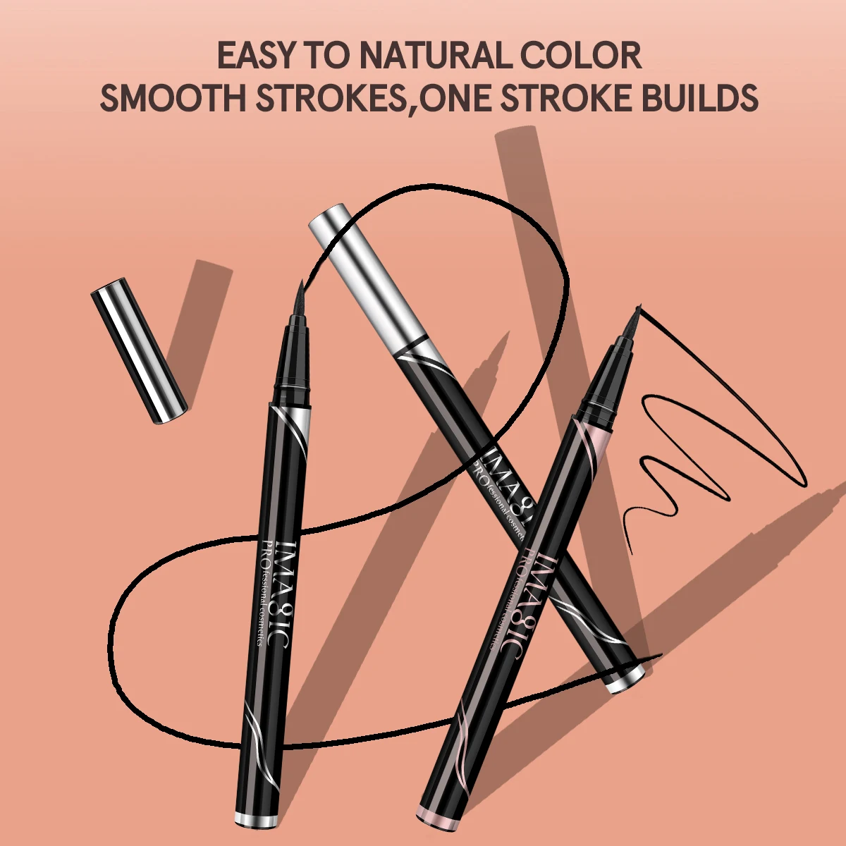 Waterproof Liquid Eyeliner – Long-Lasting Matte - Image 3