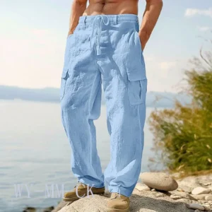 Men's Cotton & Linen Trousers