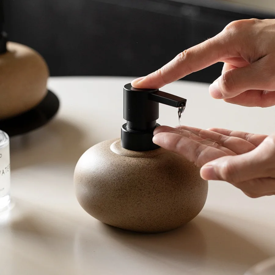 Nordic Ceramic Soap & Lotion Dispenser - Image 3