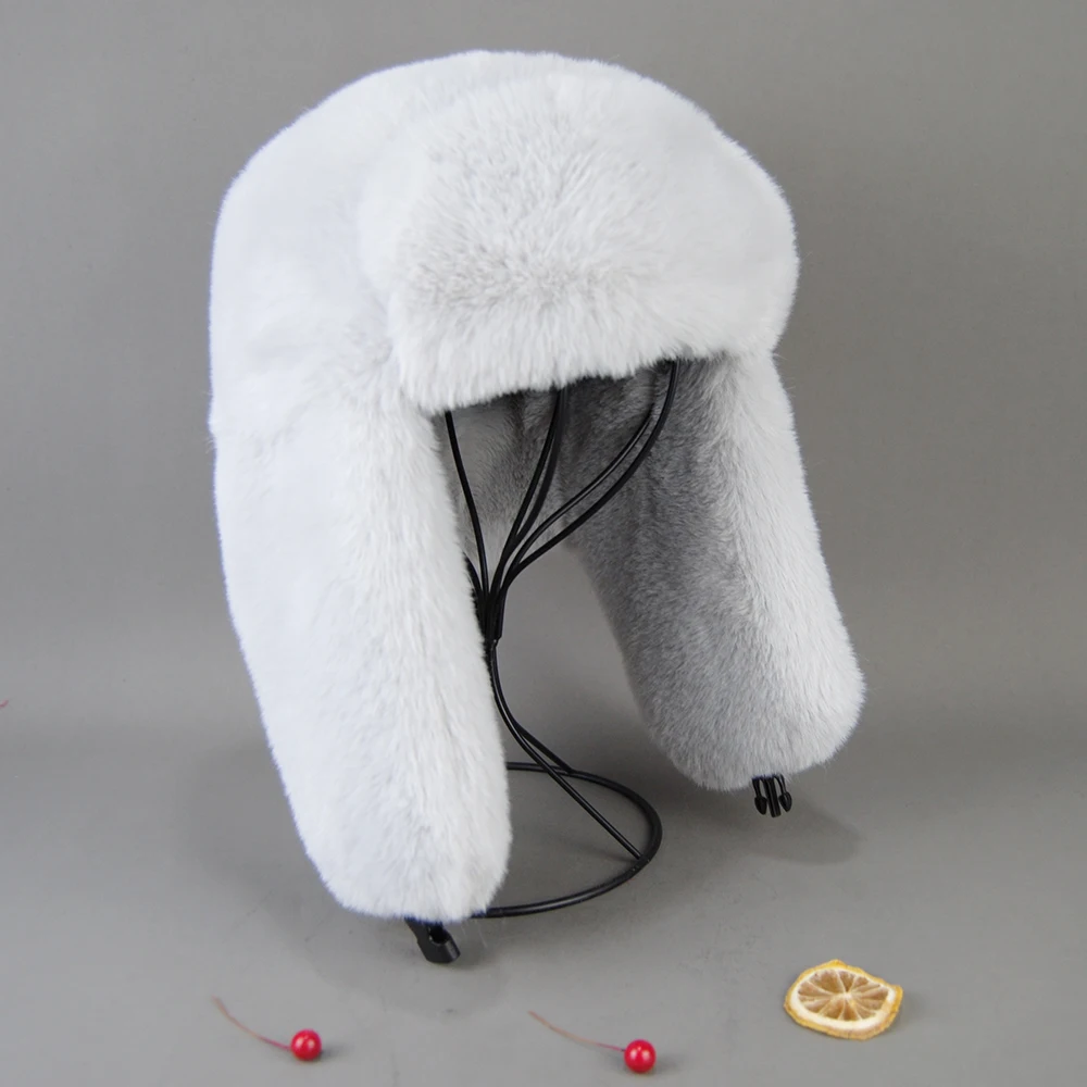 Winter Faux Fur Hat – Warm Ear Protection - Image 5