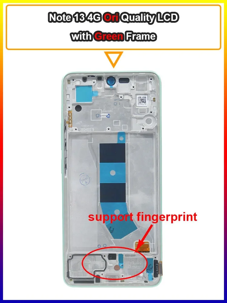 AMOLED Display Assembly – for Redmi Note 13 4G - Image 24