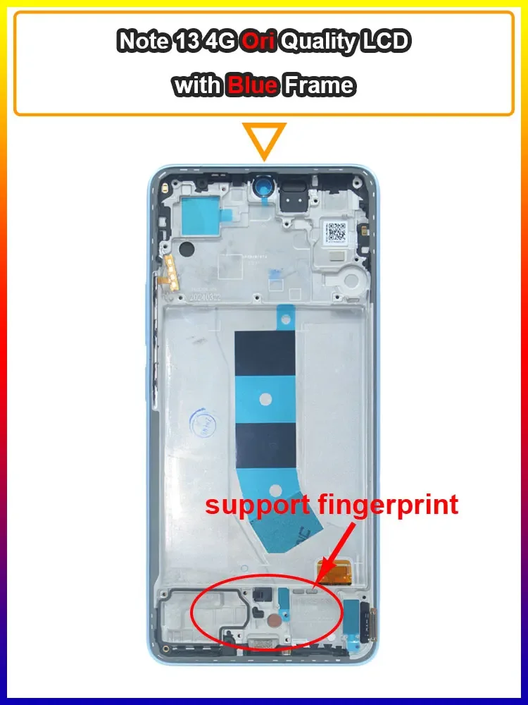AMOLED Display Assembly – for Redmi Note 13 4G - Image 23