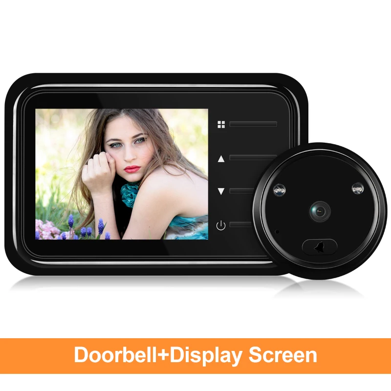 2.4inch Lcd Door Peephole Camera Ir Night Vision Video - Image 8