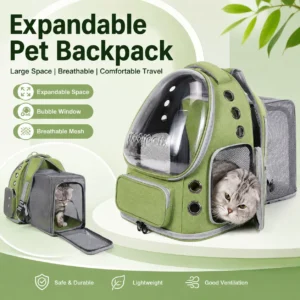 Expandable Pet Backpack Carrier