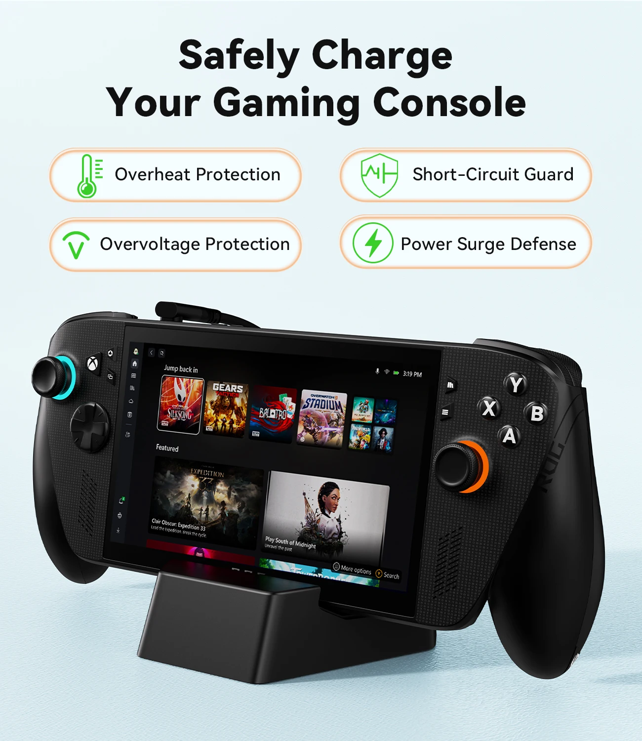 Siwiqu S5-a 3 In 1 Charging Dock For Rog - Image 6