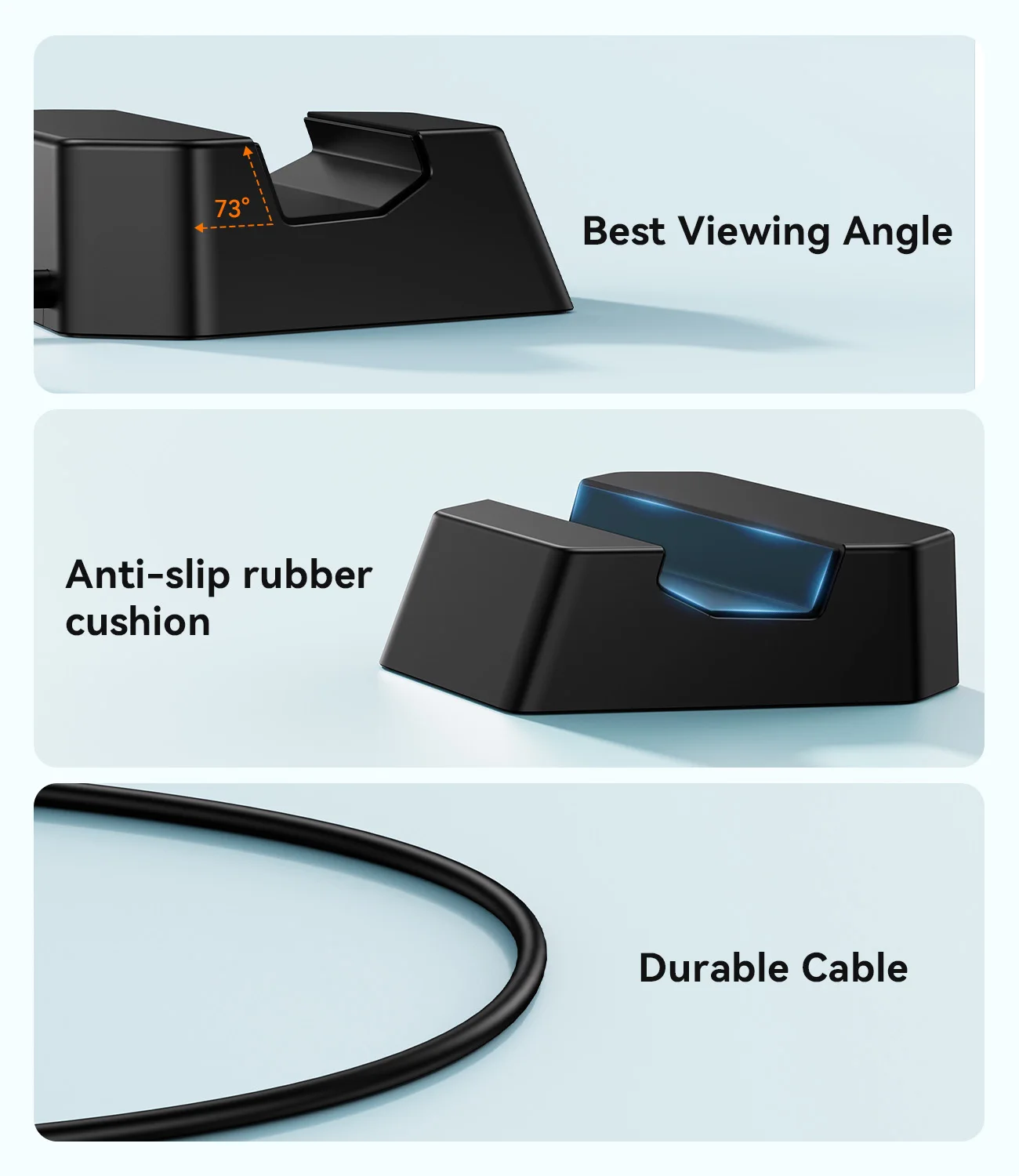 Siwiqu S5-a 3 In 1 Charging Dock For Rog - Image 5