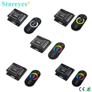 RF Touch-Screen LED Strip Controller (RGB/RGBW/CCT)