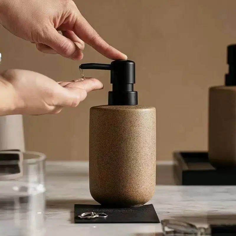 Nordic Ceramic Soap & Lotion Dispenser - Image 4