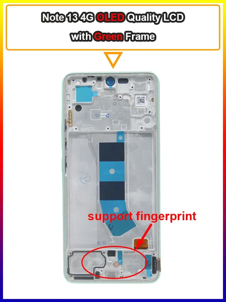AMOLED Display Assembly – for Redmi Note 13 4G - Image 29
