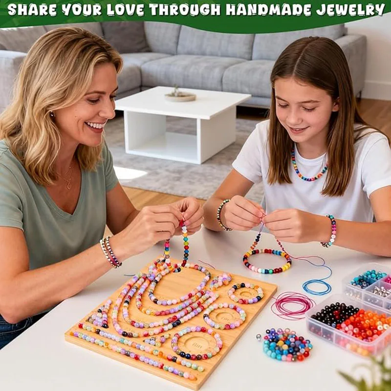Bamboo Beading Board & Bracelet Tray - Image 4