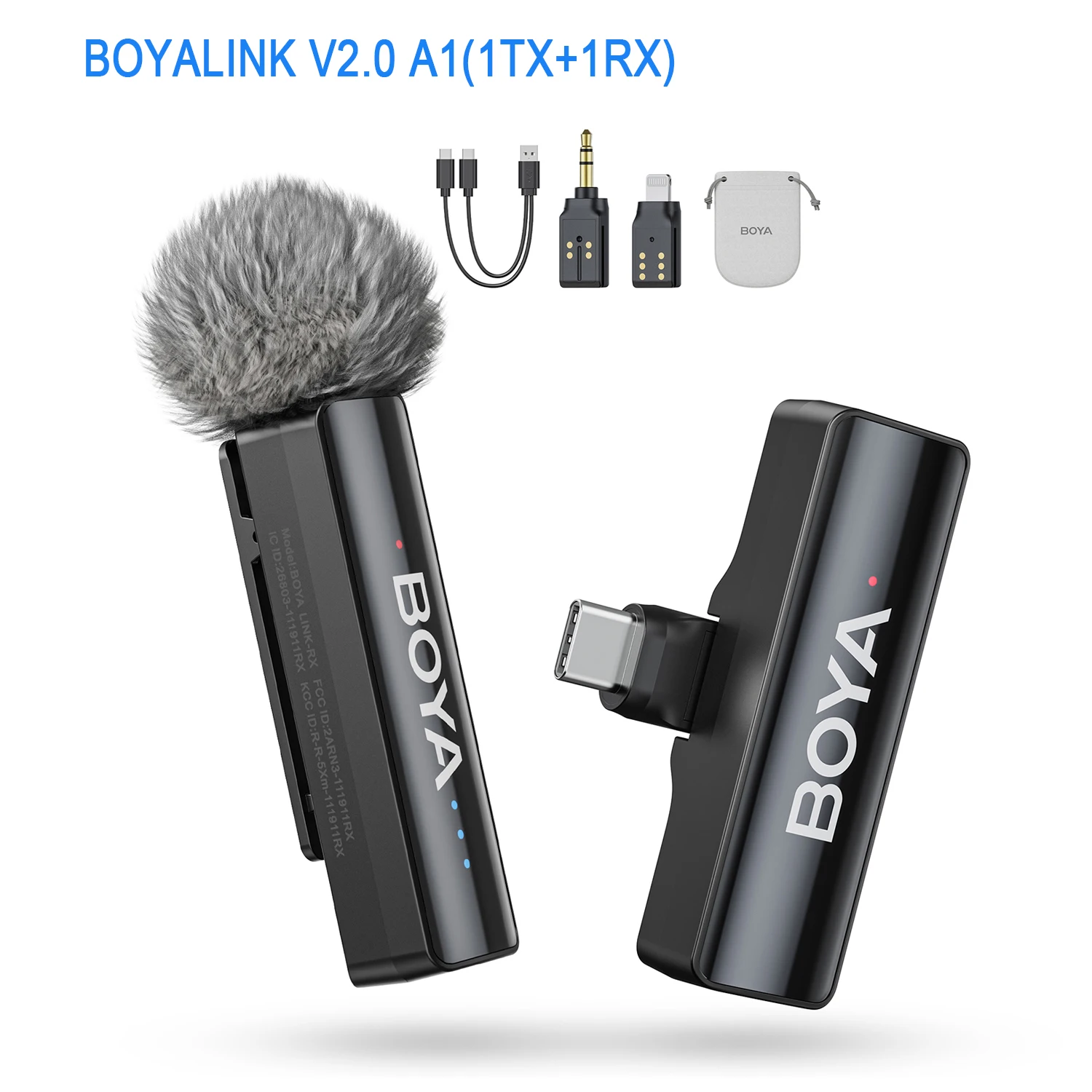 Boya Wireless Lavalier Microphone for iPhone & iPad - Image 9