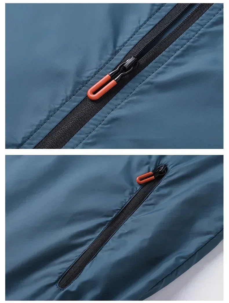 Waterproof Lightweight Hiking Rain Jacket - Image 5
