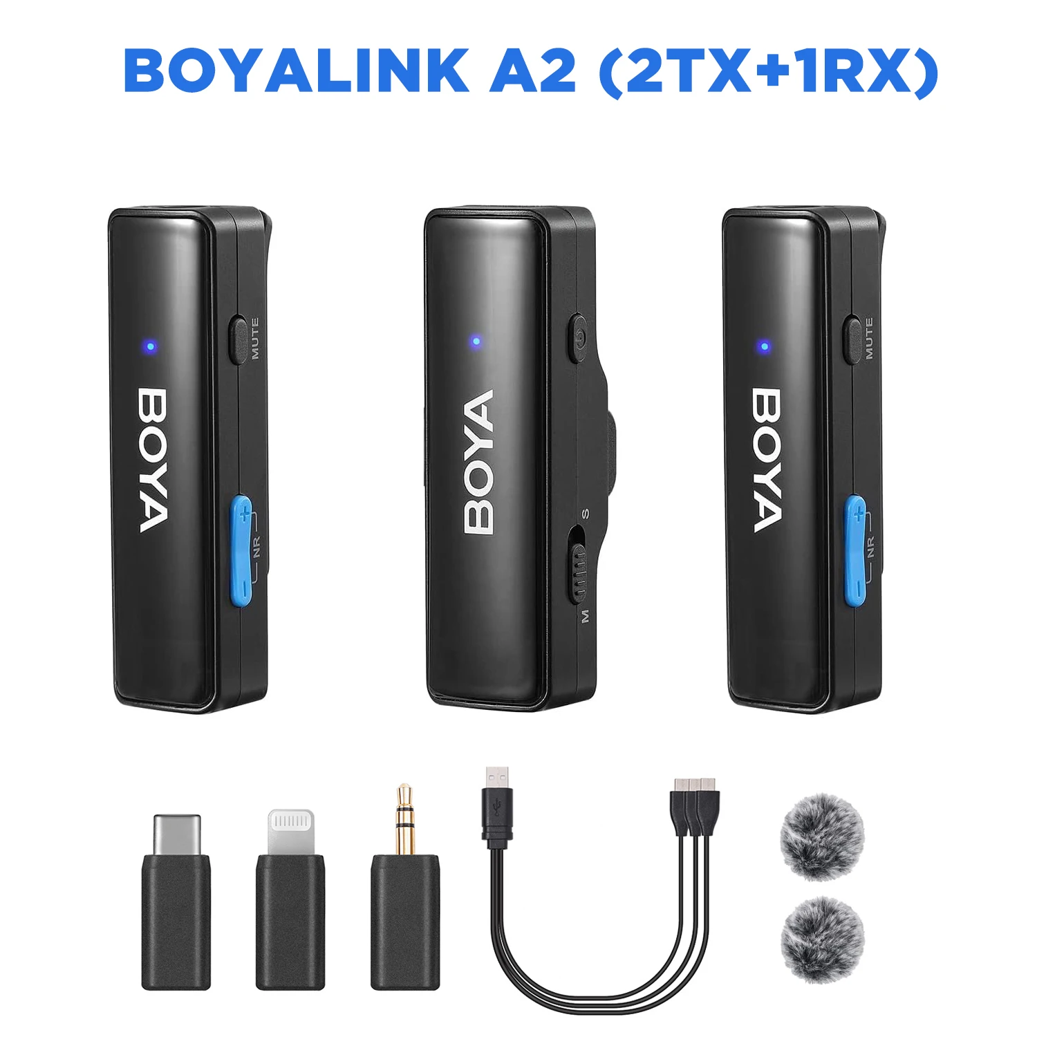 Boya Wireless Lavalier Microphone for iPhone & iPad - Image 8