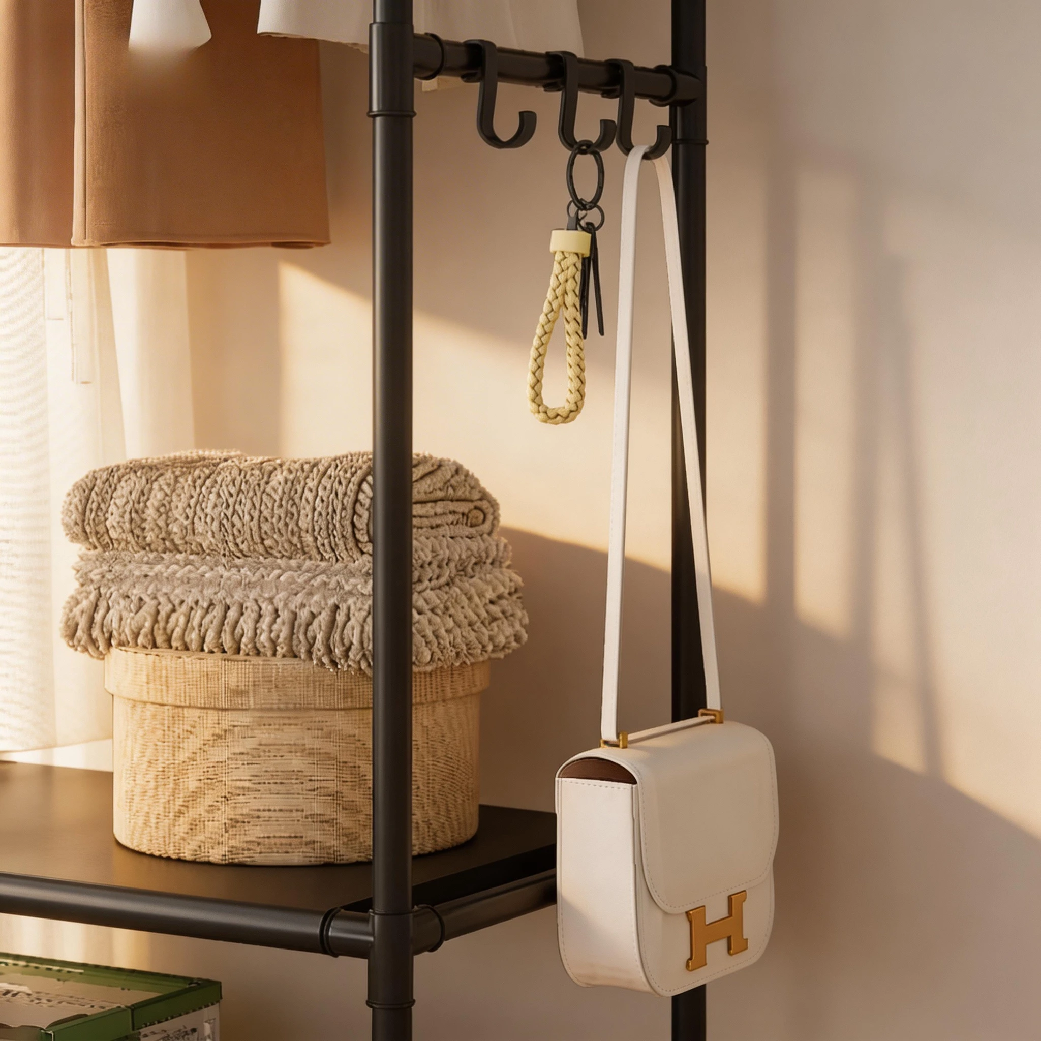 Space-Saving Coat & Clothes Rack - Image 5