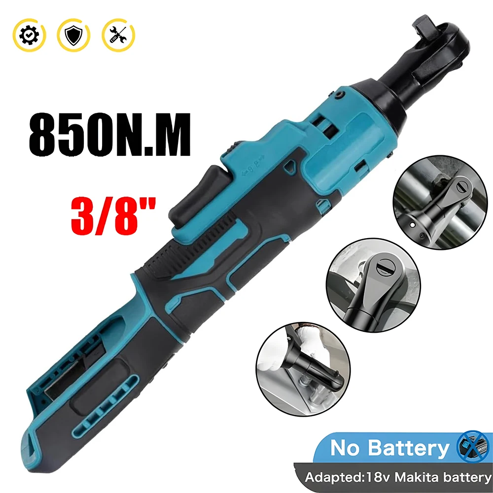 Cordless Electric Ratchet Wrench (3/8", 850N·m) - Image 6