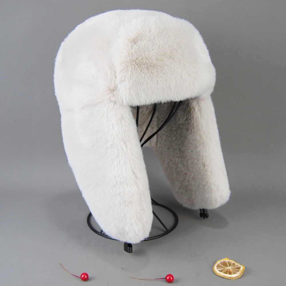 Winter Faux Fur Hat – Warm Ear Protection - Image 10