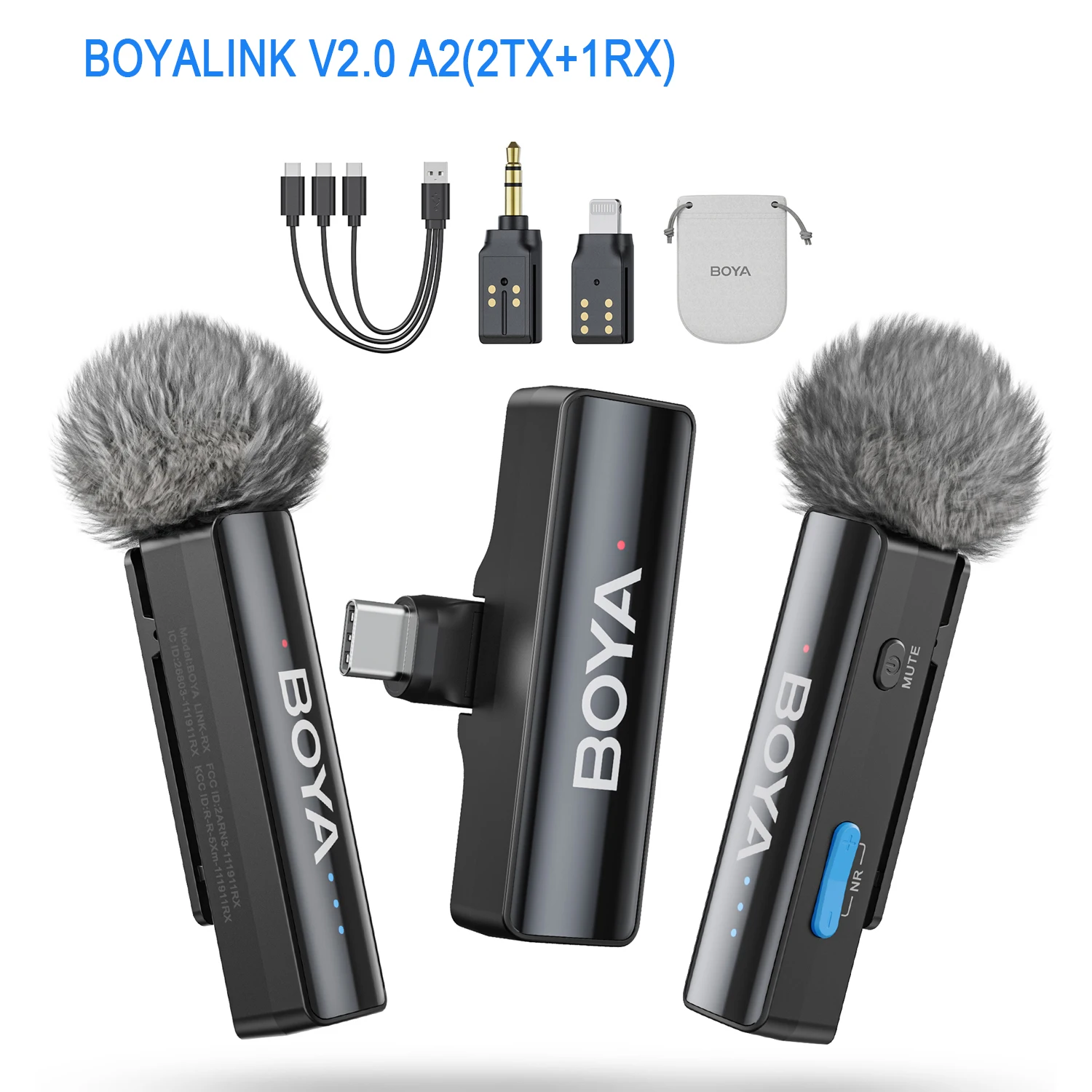 Boya Wireless Lavalier Microphone for iPhone & iPad - Image 10