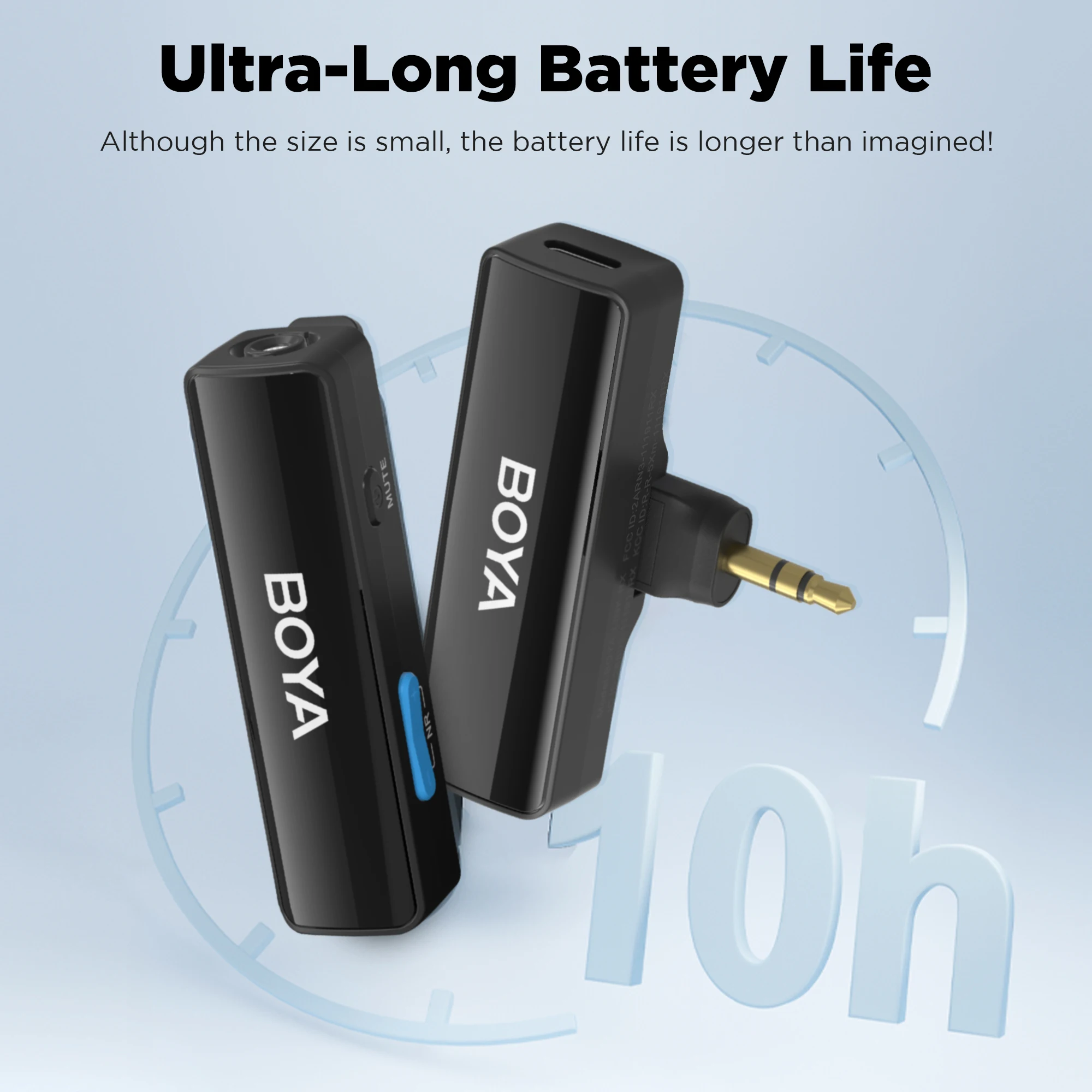 Boya Wireless Lavalier Microphone for iPhone & iPad - Image 4