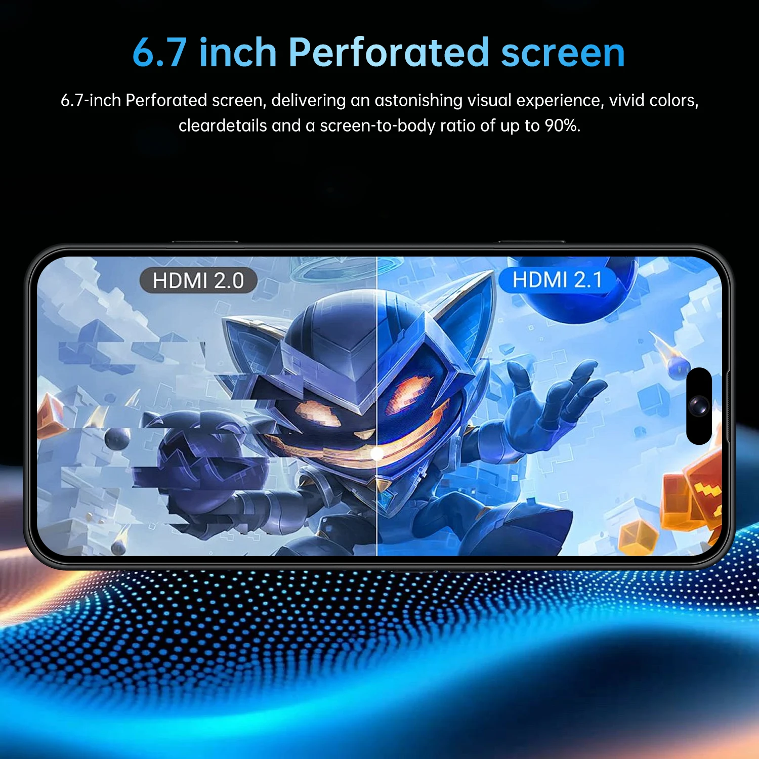Ivmi 17pro Max Smartphones Android 10.0 Dual Sim 6.7 - Image 5