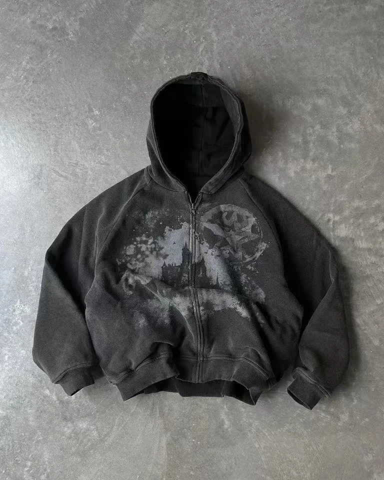 Men's Streetwear Graphic Hoodie - Image 3