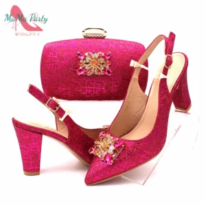 Italian-Design Women's Heeled Shoes