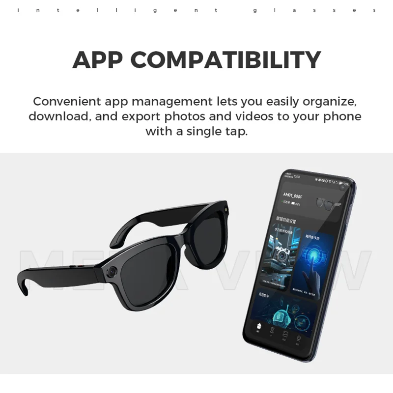 Smart Audio Glasses – Anti-Blue-Light Lenses - Image 4