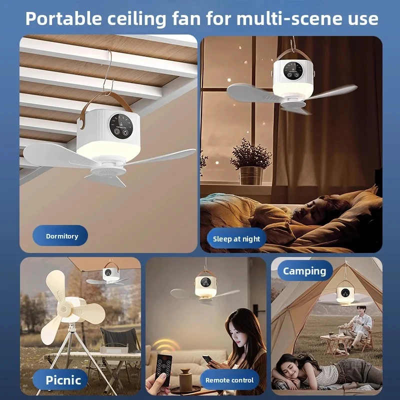 Portable Rechargeable Hanging Fan - Image 6