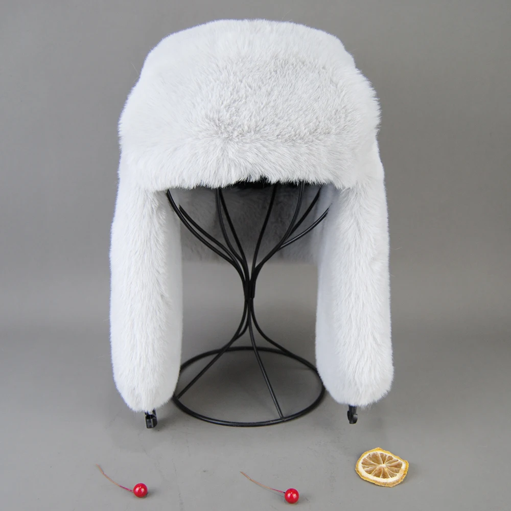 Winter Faux Fur Hat – Warm Ear Protection - Image 6