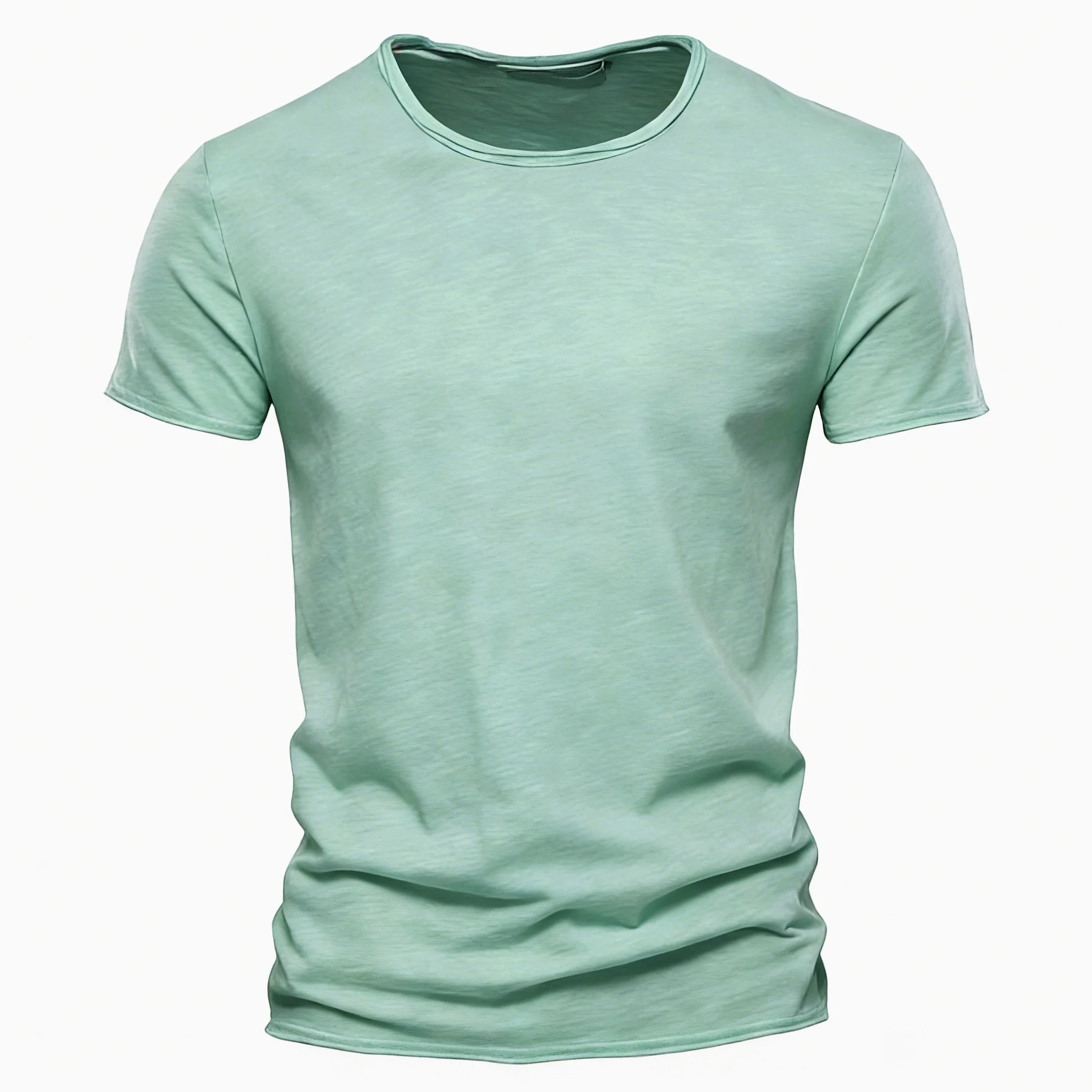 100% Cotton Men T-shirt Casual Soft Fitness Summer Thin - Image 9